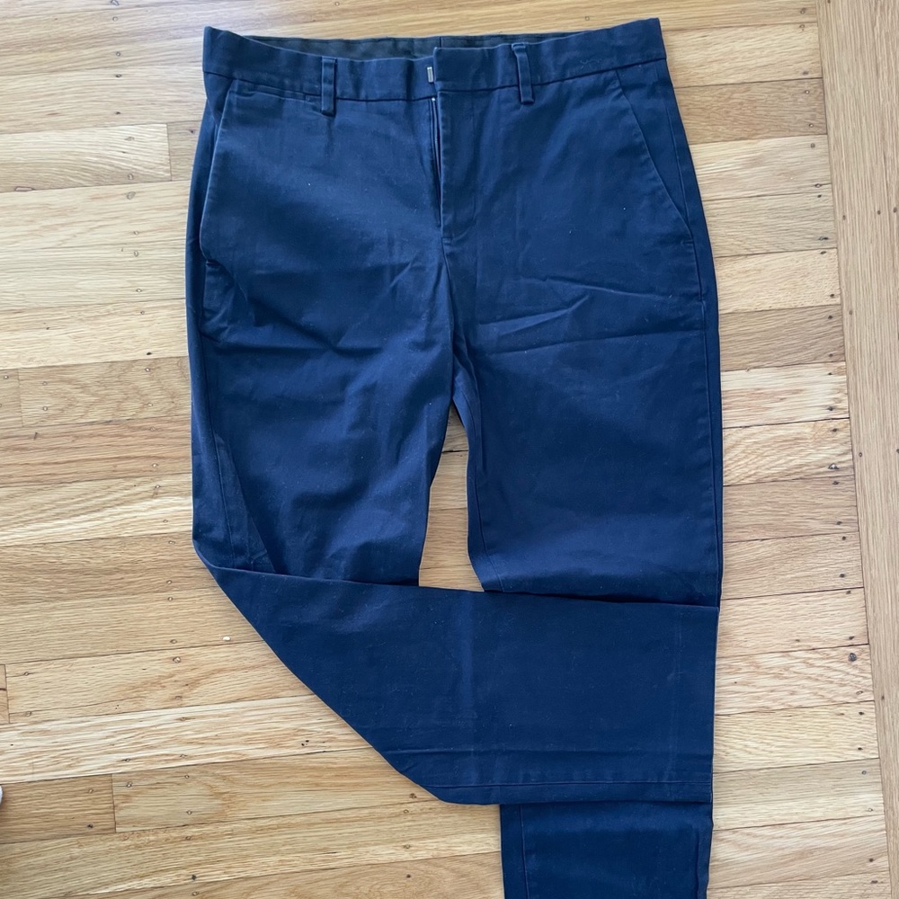 Navy express photographers pants